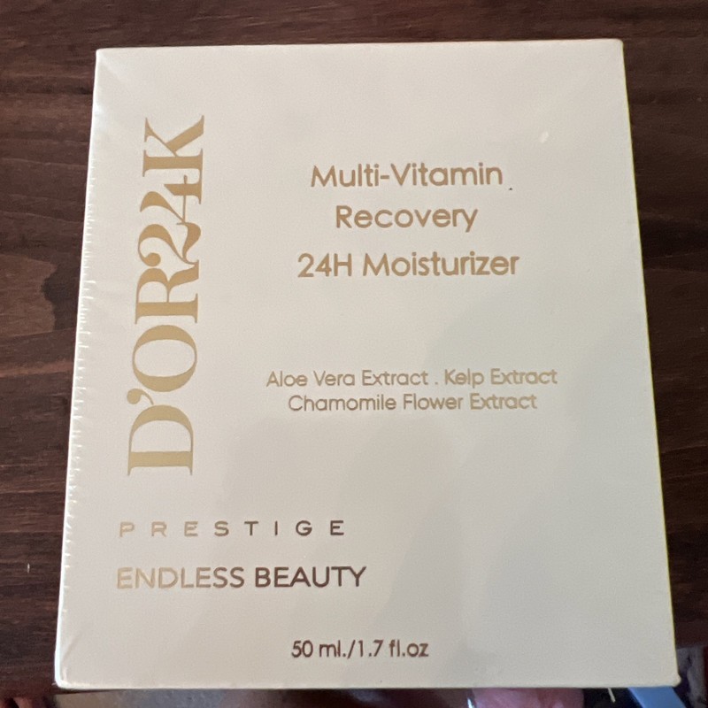 D’OR24K Prestige ENDLESS BEAUTY Multi-Vitamin RECOVERY 24H Moisturizer 1.7oz New