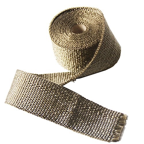 Heat Shield Insulation with Ties for Pipe 16' Roll 2 inches X 16 feet roll gallery