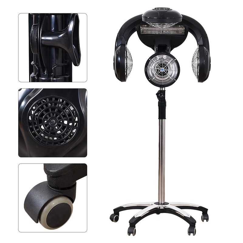 Salon Professional Infared Lamp Hair Hood Dryer Processor Temp Perm Color Heater