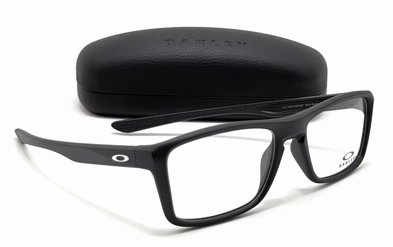 Oakley Rafter OX8178-0157 Satin Black Square Authentic Eyeglass Frames 57-18-142