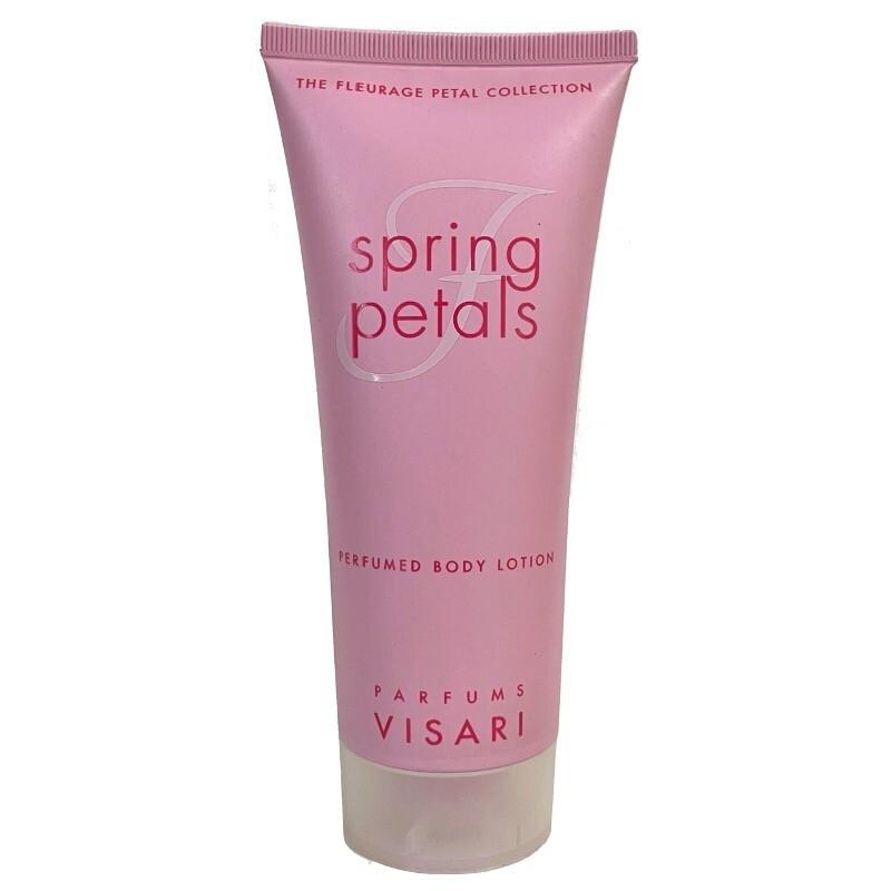 Spring Petals Body Lotion Visari 6 fl oz 180ml New Unboxed *Blemished bottle*