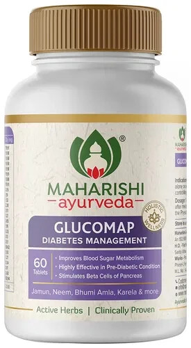 Maharishi GLUCOMAP Tablets (60tab) Herbal Ayurvedic