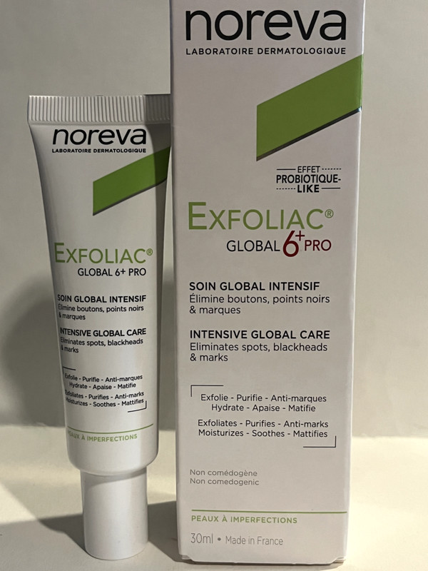 Noreva Exfoliac Global 6+ Pro Intensive Global Care 30ml Exp 01/2026 New