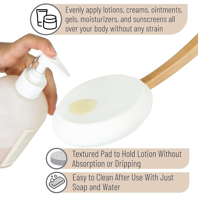 17" Lotion Applicator for Your Back, Back Applicator for Lotion Easy Reach gallery