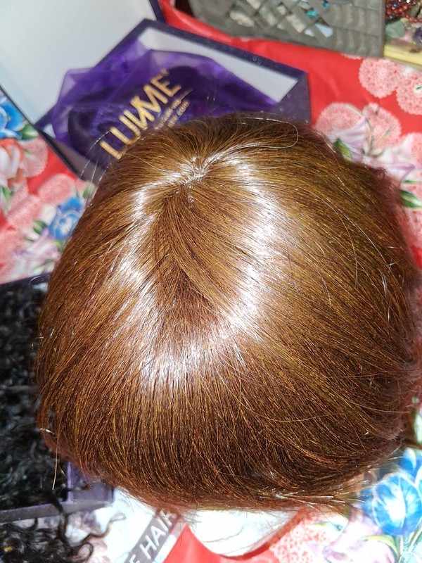Luv Me Honey Blonde Straight Clueless Minimal Lace 10" Bob With Bangs New gallery