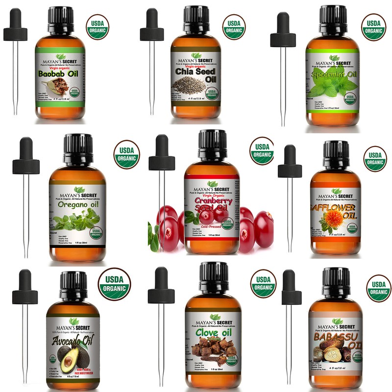 100% Pure virgin 4 oz essential oil with glass dropper, Free same day shipping