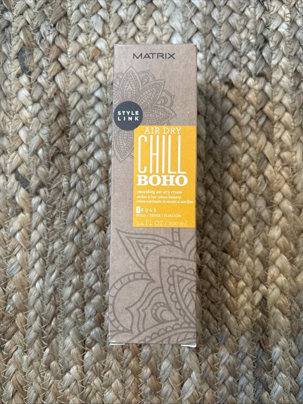 Matrix Style Link Air Dry Chill Boho Smoothing Air-Dry Cream 3.4 Fl Oz New
