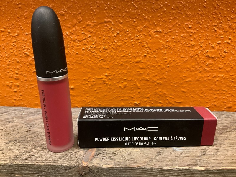 MAC- A Little Tamed- Powderkiss Liquid Lipcolour – 0.17 fl oz- New In Box