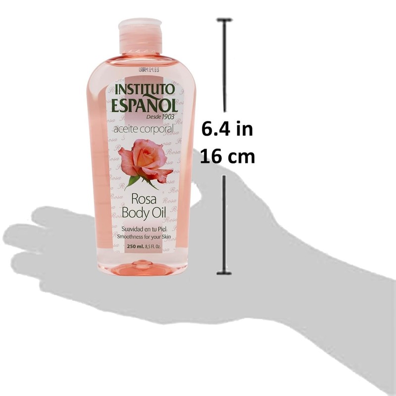 INSTITUTO ESPANOL ROSA BODY OIL, 2 PACKS, MADE IN SPAIN, FREE SHIPPING gallery