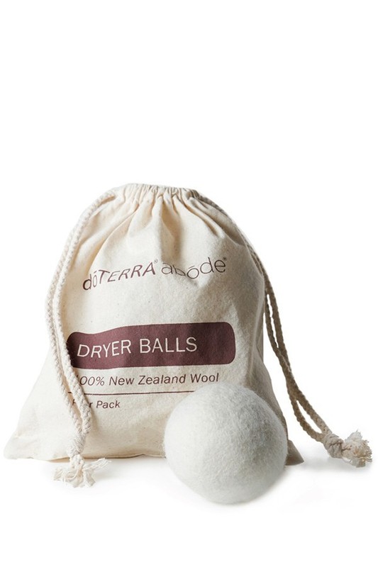 doTERRA abode Dryer Balls Soften Clothes Reduce Wrinkles Shorten Drying 4pcs NEW