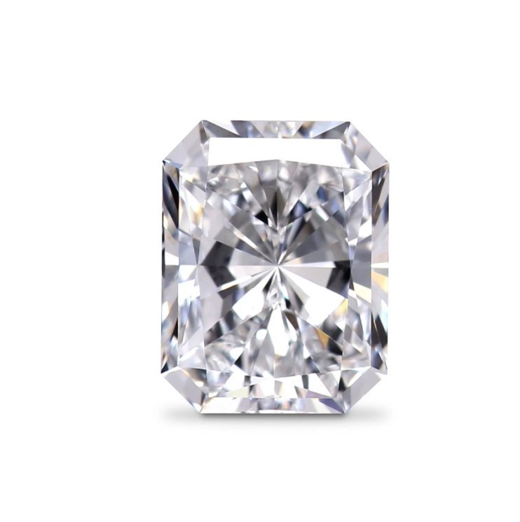 5 Ct Lab Grown Diamond Radiant Cut Natural D Color CVD VVS1 Clarity Certified gallery