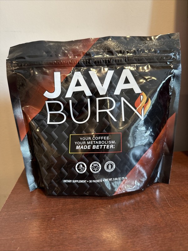 JAVA BURN | 30 Packet Dietary Supplement Weight Loss Coffee Additive Exp 07/26