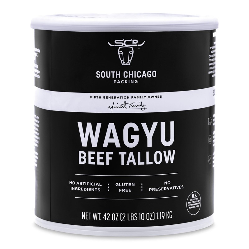 Wagyu Beef Tallow, 42Ounces, Paleo-friendly, Keto-friendly, 100% Pure Wagyu-SALE
