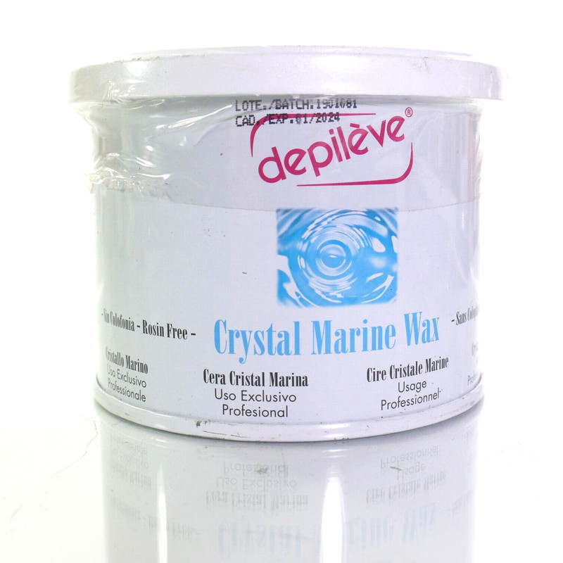 Depileve Crystal Clear Marine Wax 14.1 oz PROFESSIONAL USAGE Expiration 01-2024