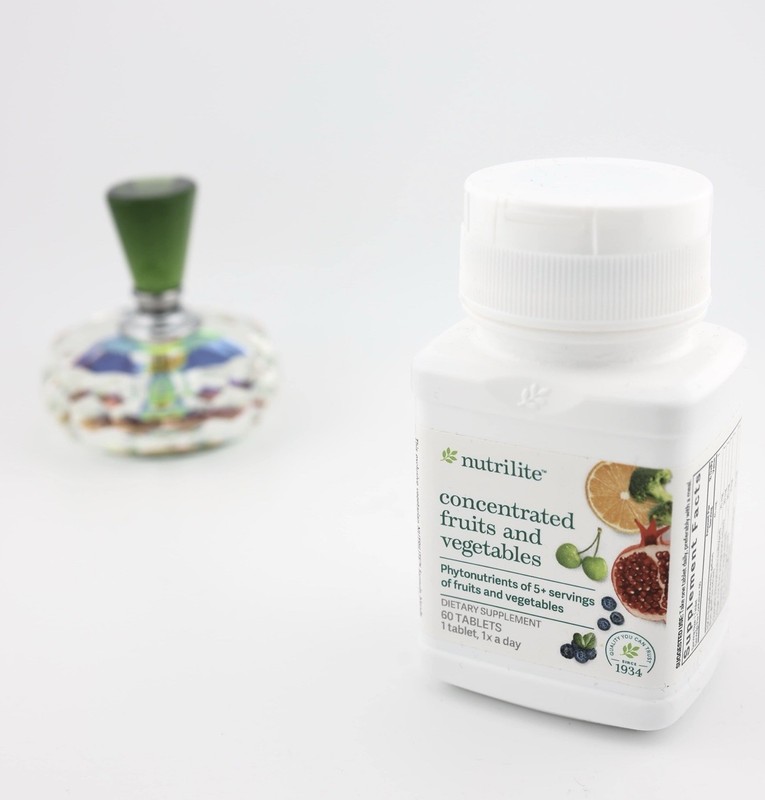 🍎 Amway Nutrilite Concentrated Fruits & Vegetables 60 Tabs Exp 01/27 🚚 FAST