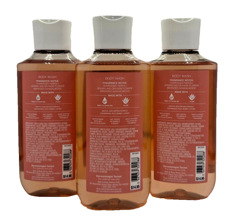 NEW Bath & Body Works Lot of 3 Bottles In The Sun Body Wash Shower Gel 10 oz gallery