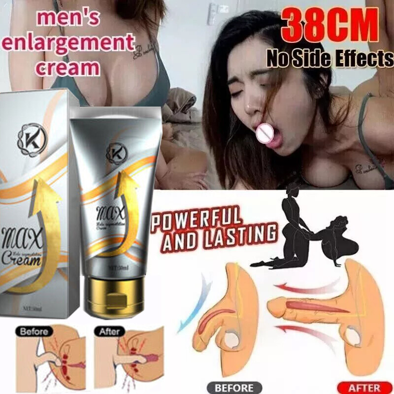 NEW Enlarger Cream Natural Big Thick Growth Faster Enhancement-Male XXL 50ML