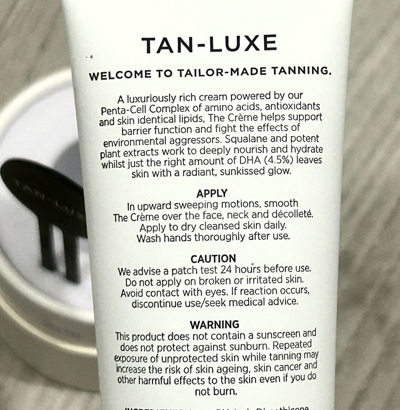 Tan-Luxe The Creme Advanced Hydration Self-Tan Facial Cream 2.19 oz Tanner gallery