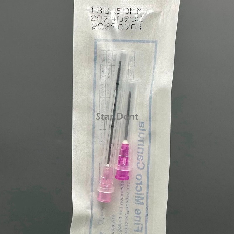 Various Micro Cannula with Puncture Blunt Tip for Fillers 18/21/22/23/25/27/30G