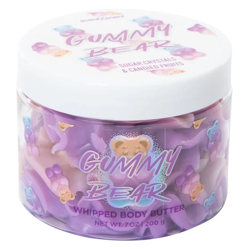Gummy Bear Whipped Body Butter , Scented sugar Chrystal’s & Candied Fruits NEW