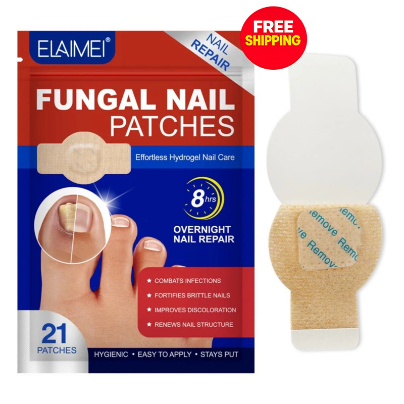 Toenail Fungus Treatment Patch 21 Pcs Long Lasting Breathable Fungal Nail Care