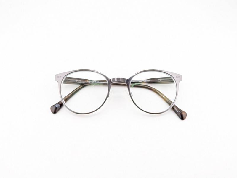 Lucky Brand Eyeglasses Frames Only, VLBD531, 48-20-145, Gunmetal Gray/Brown