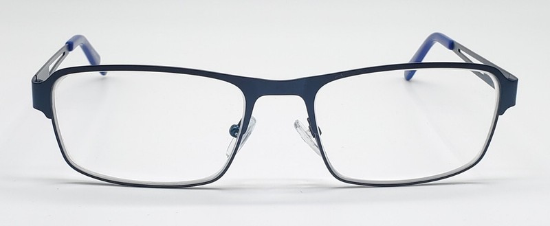 Alternance ALT 16104 531 Blue Rectangle 54×18 140 Frame Only Eyeglasses