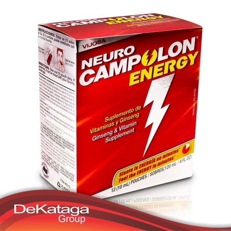 1 NEUROCAMPOLON ENERGY✅⚡ VITAMIN SUPPLEMENT WITH GINSENG