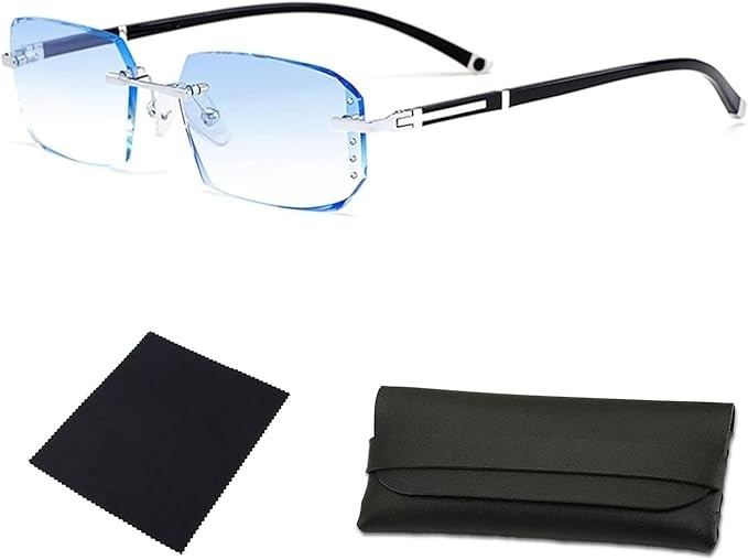 Clarity Blue Glasses Automatic Adjustment Eye 56-144-146 mm Black