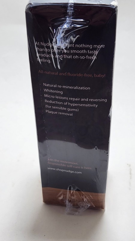 Nudge 2 Pack Natural Mint Toothpaste 10% Nano Hydroxyapatite Fluoride Free 9 oz gallery