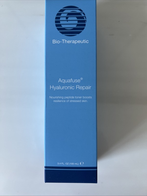 Bio-Therapeutic Aquafuse Hyaluronic Repair Toner NEW Sealed, 3.4 fl oz