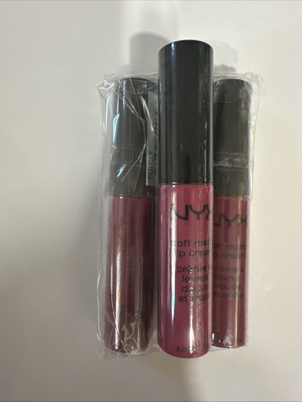 Pack Of 3 Lipsticks NYX Smlc18-Prague