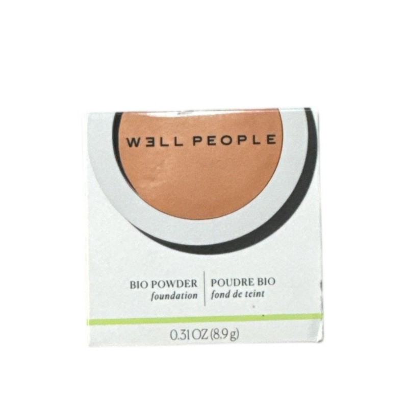 Well People Bio Powder Foundation 5.5W Medium Warm New Sealed Talc-Free Vegan