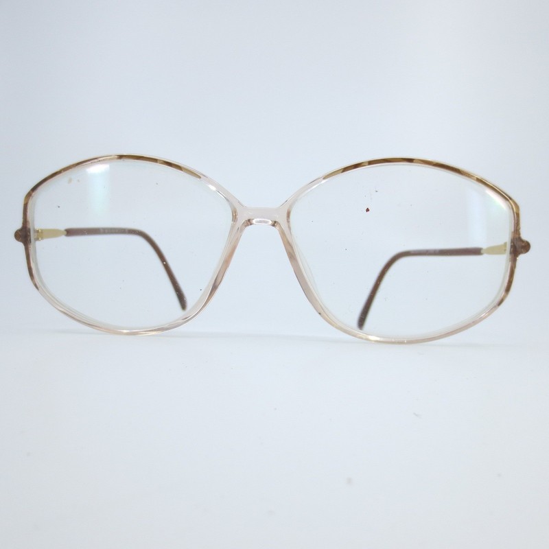 Silhouette SPX 1861 20 6103 Eyeglasses Clear Brown Oval Frames Austria 54-12-130