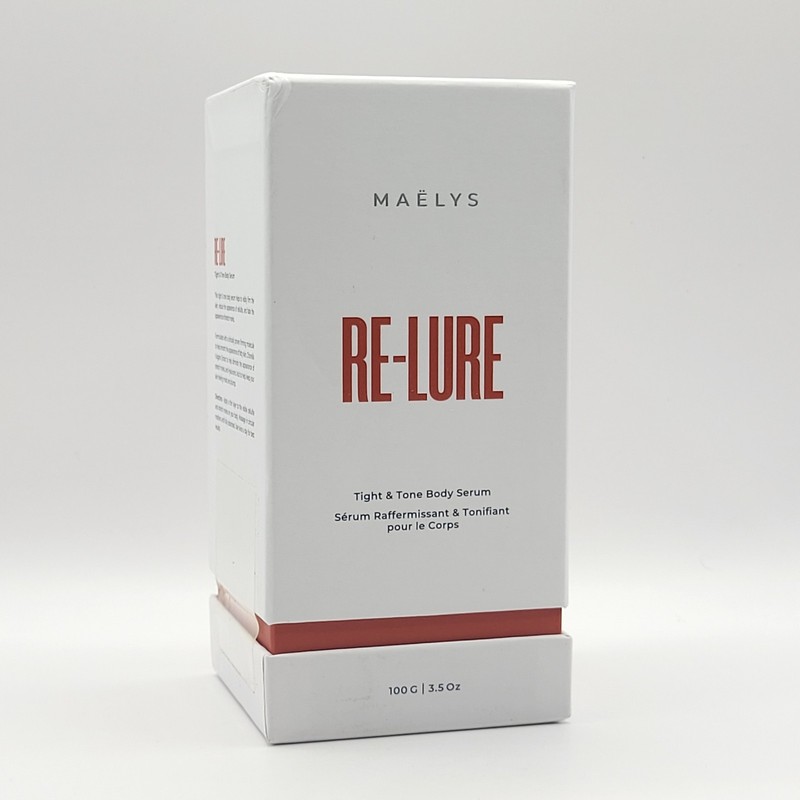 Maelys RE-LURE Tight & Tone Body Serum – 3.5 fl oz / 100 g – New in DAMAGED Box
