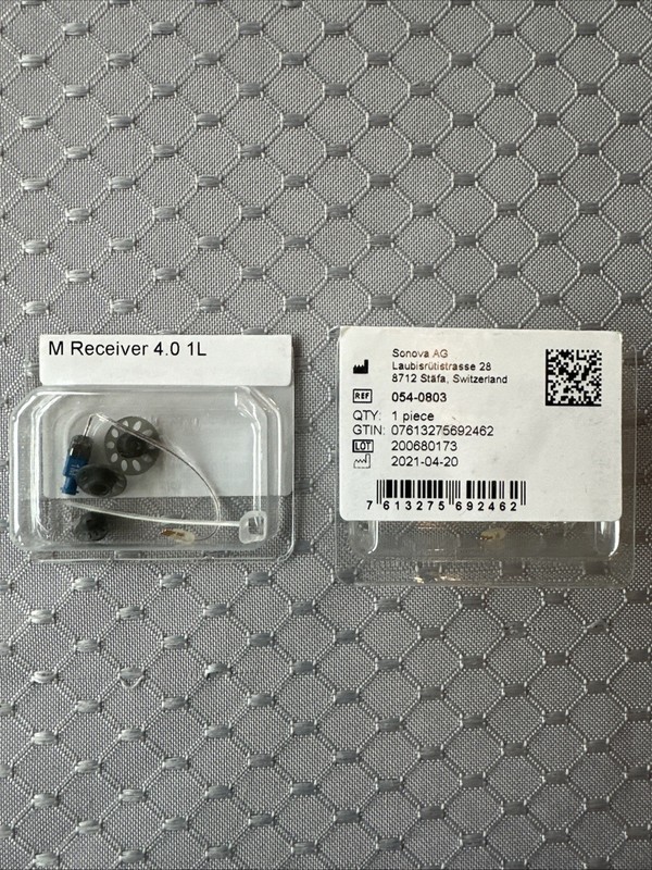 Phonak Receiver M 4.0 New Multiple Sizes 0, 1, 2, 3 Right and Left.