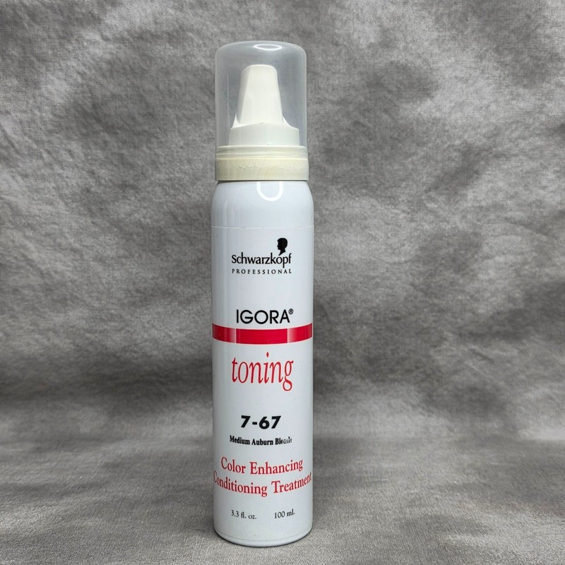 Schwarzkopf Igora Color Enhancing Toning 7-67 MEDIUM AUBURN BLONDE 3.3 fl oz
