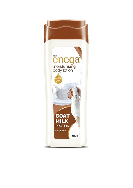Enega Goat Milk Protein Moisturising Body Lotion For All Skin Types 100ml