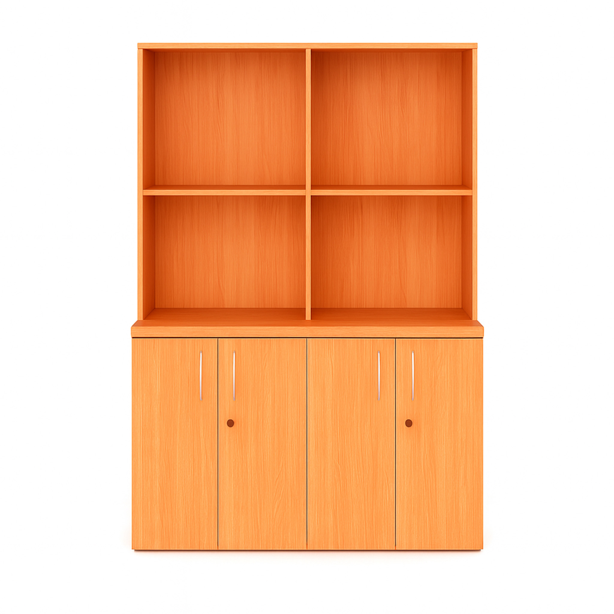 Biblioteca con Doble Gabinete - 2 Repisas 180x120x40 cms - Imagen 2