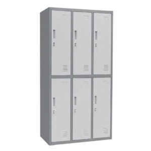LOCKER 3 CUERPOS 6 PUERTAS