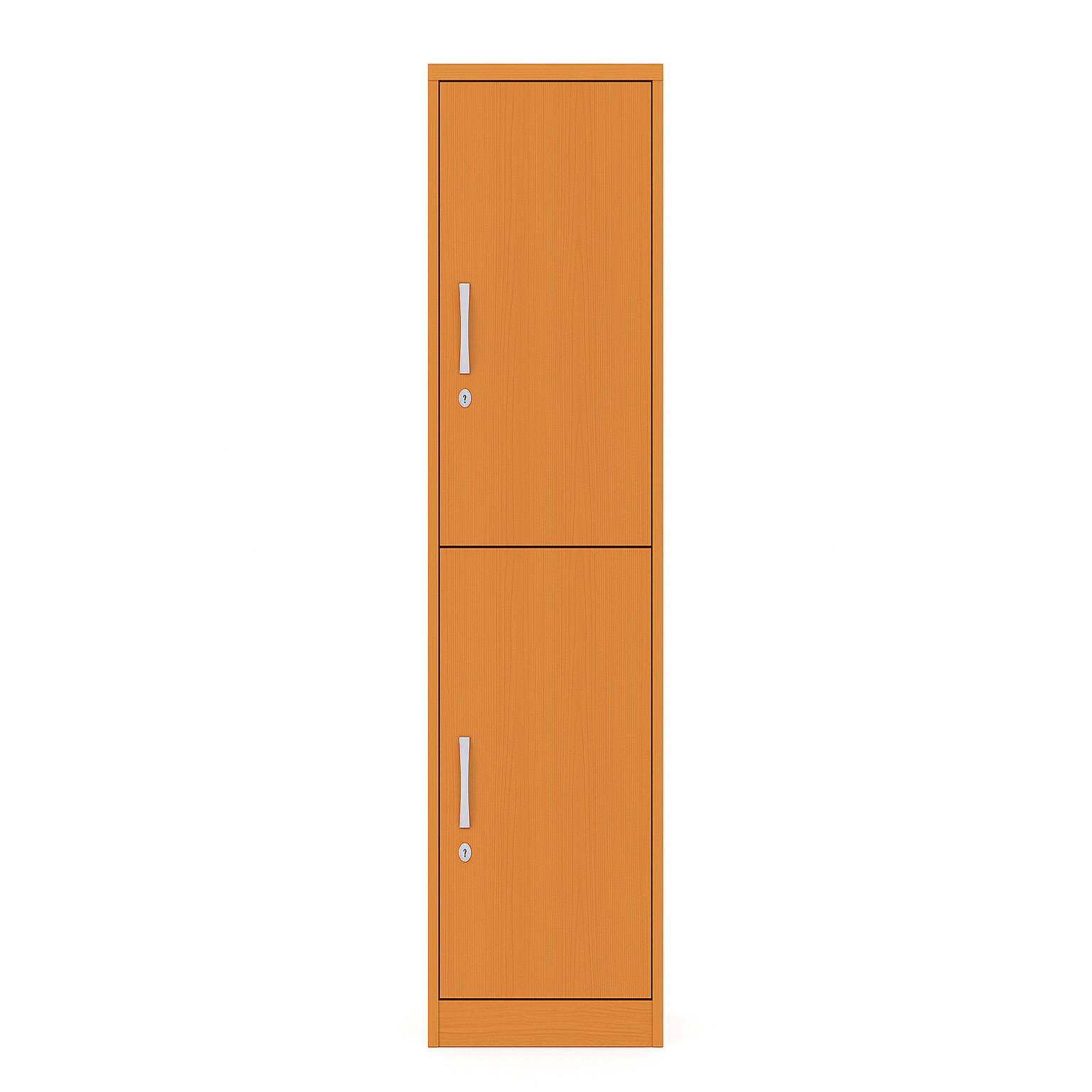 Locker de Madera - 1 Cuerpo 2 Puertas (Peral o Cerezo) - Imagen 2