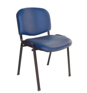 SILLA ISO AZUL ECOCUERO