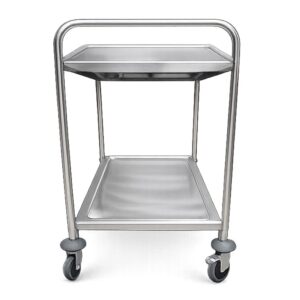 Carro Multiuso 2 Niveles Acero Inoxidable Gastromaq