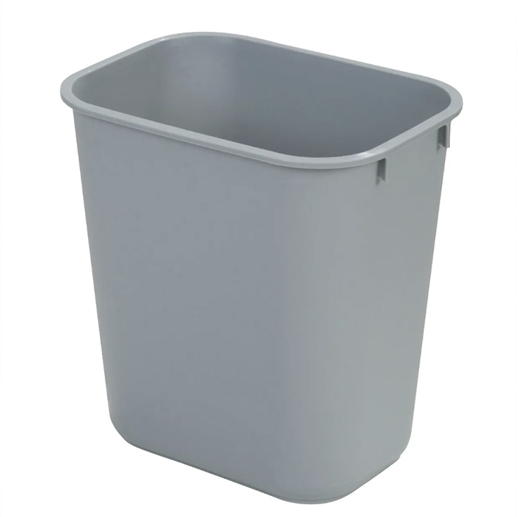 PAPELERO PLASTICO SIN TAPA 14 LITROS