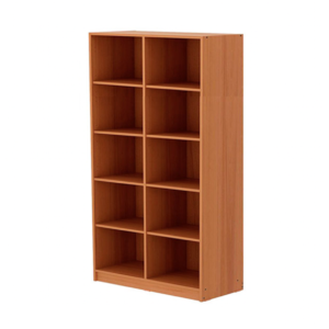 Estante Abierto - 10 Repisas 100x180x30 cm (Peral o Cerezo)