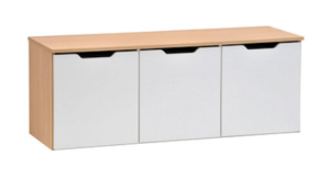Organizador Infantil Blanco/Carvalo