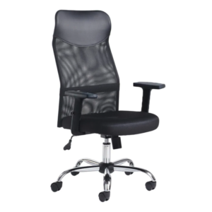 SILLA POLTRONA NEGRA