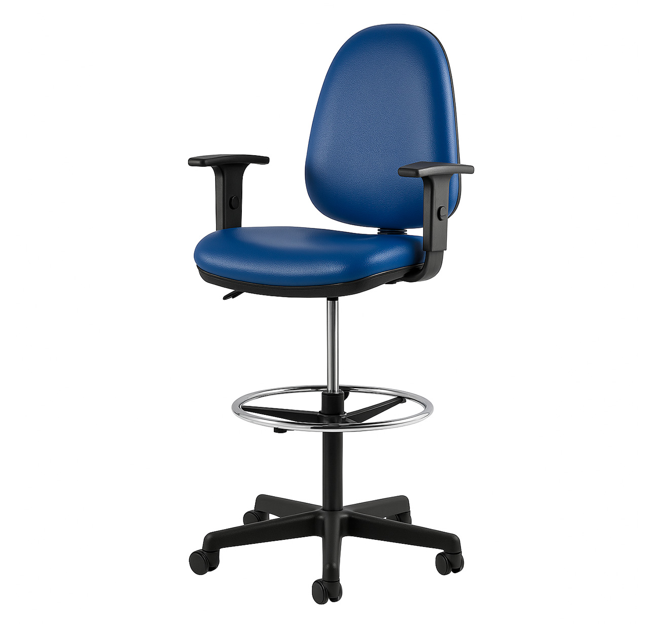 SILLA CAJERO RUDY ECO AZUL - Imagen 3