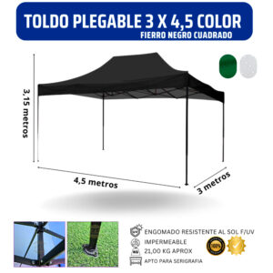 Toldo 3x4.5 Color